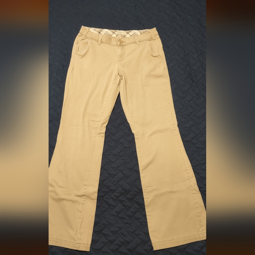 Arizona Jean Company Tan Boot Cut Flare Pants